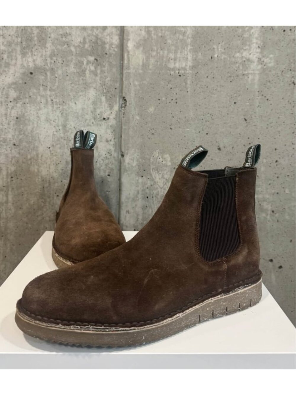 Barbour Gable Chelsea Boots Brown Men’s US 10 Good Used Condition